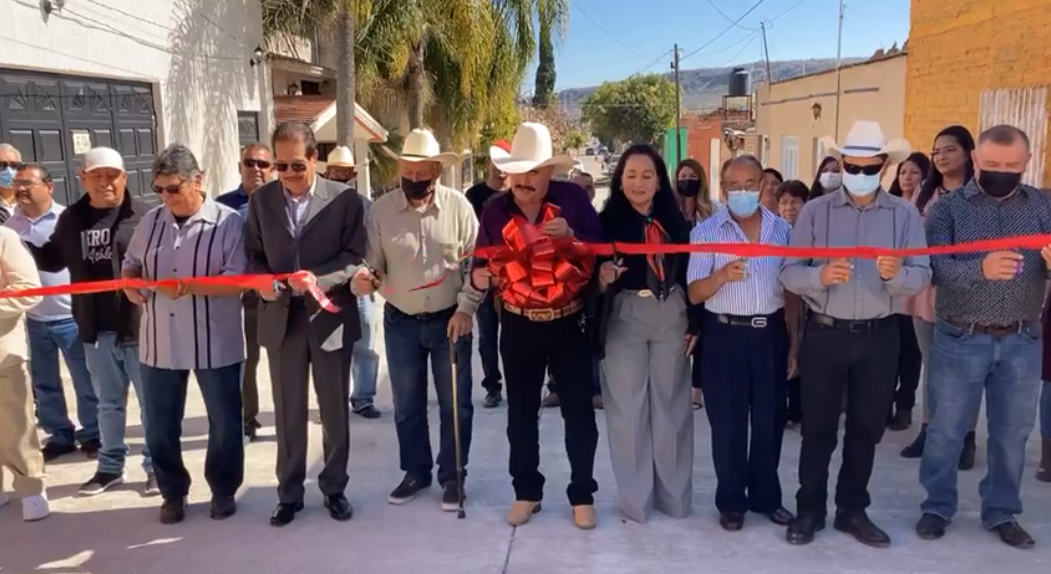 Inauguración de la calle Esperanza Quezada.