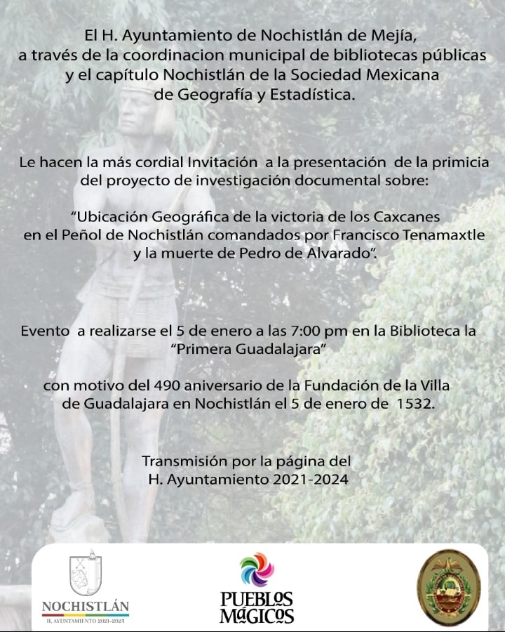 Presentación de documental sobre la victoria de los Caxcanes en el Peñol