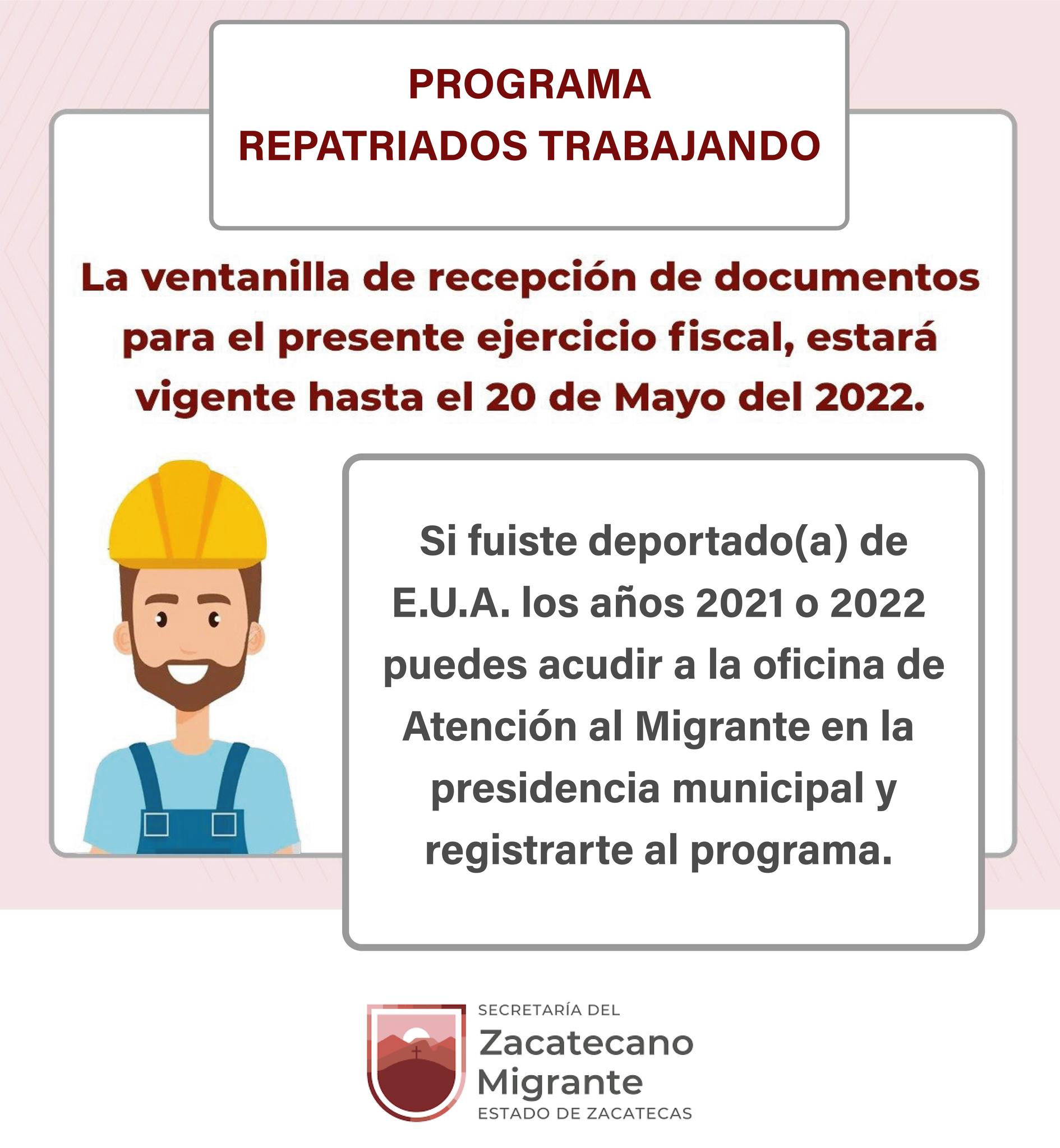 Programa «Repatriados Trabajando»