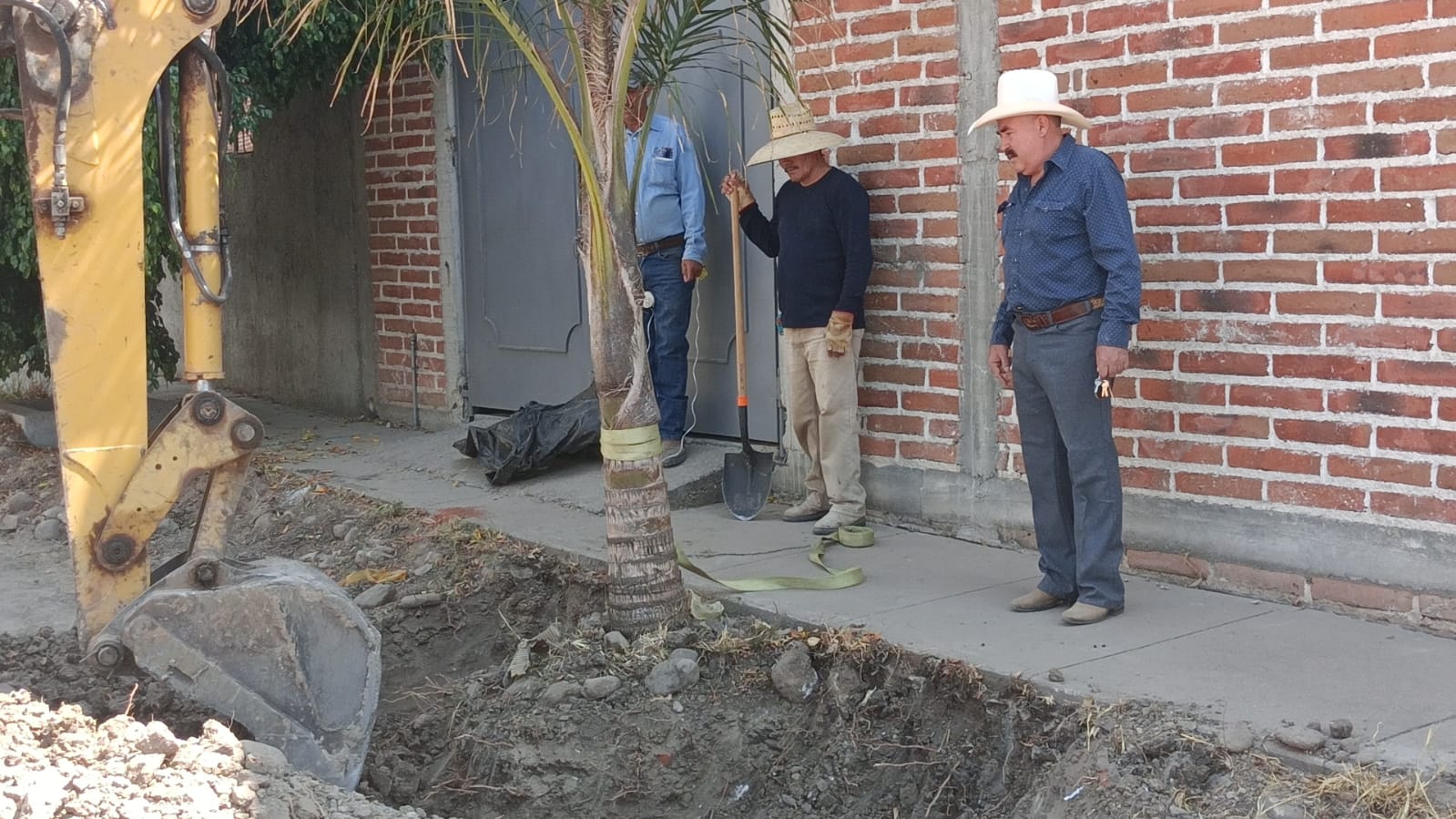 Inicia la pavimentación de la calle Olivos