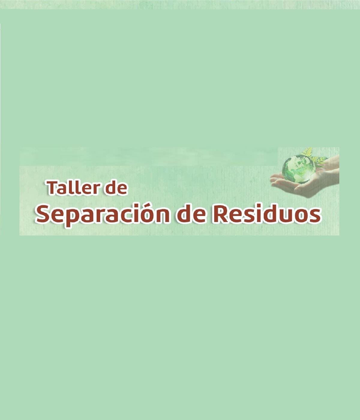 Taller de Separación de Residuos