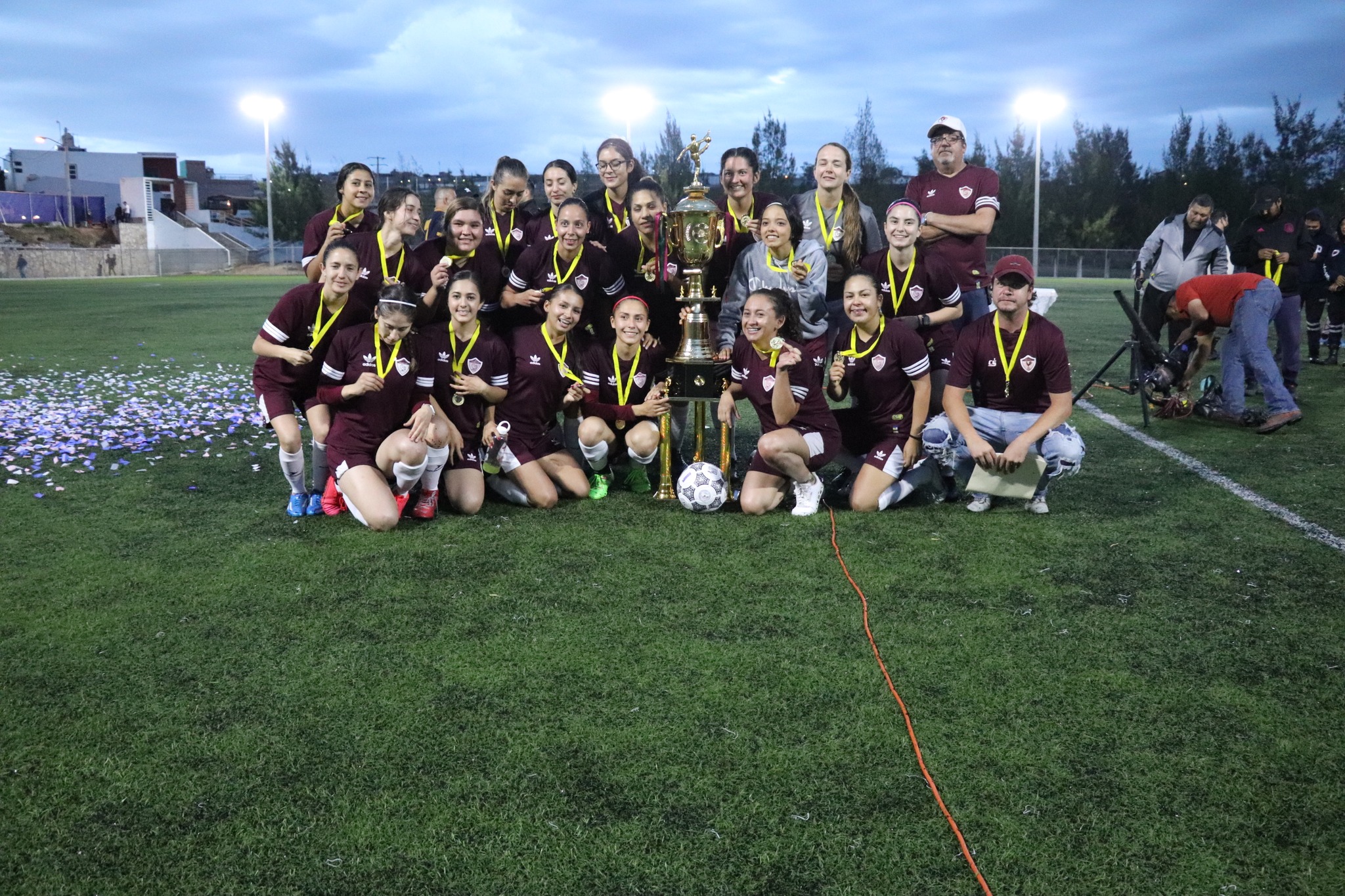 Yahualica´s  campeonas del futbol femenil de Nochistlán