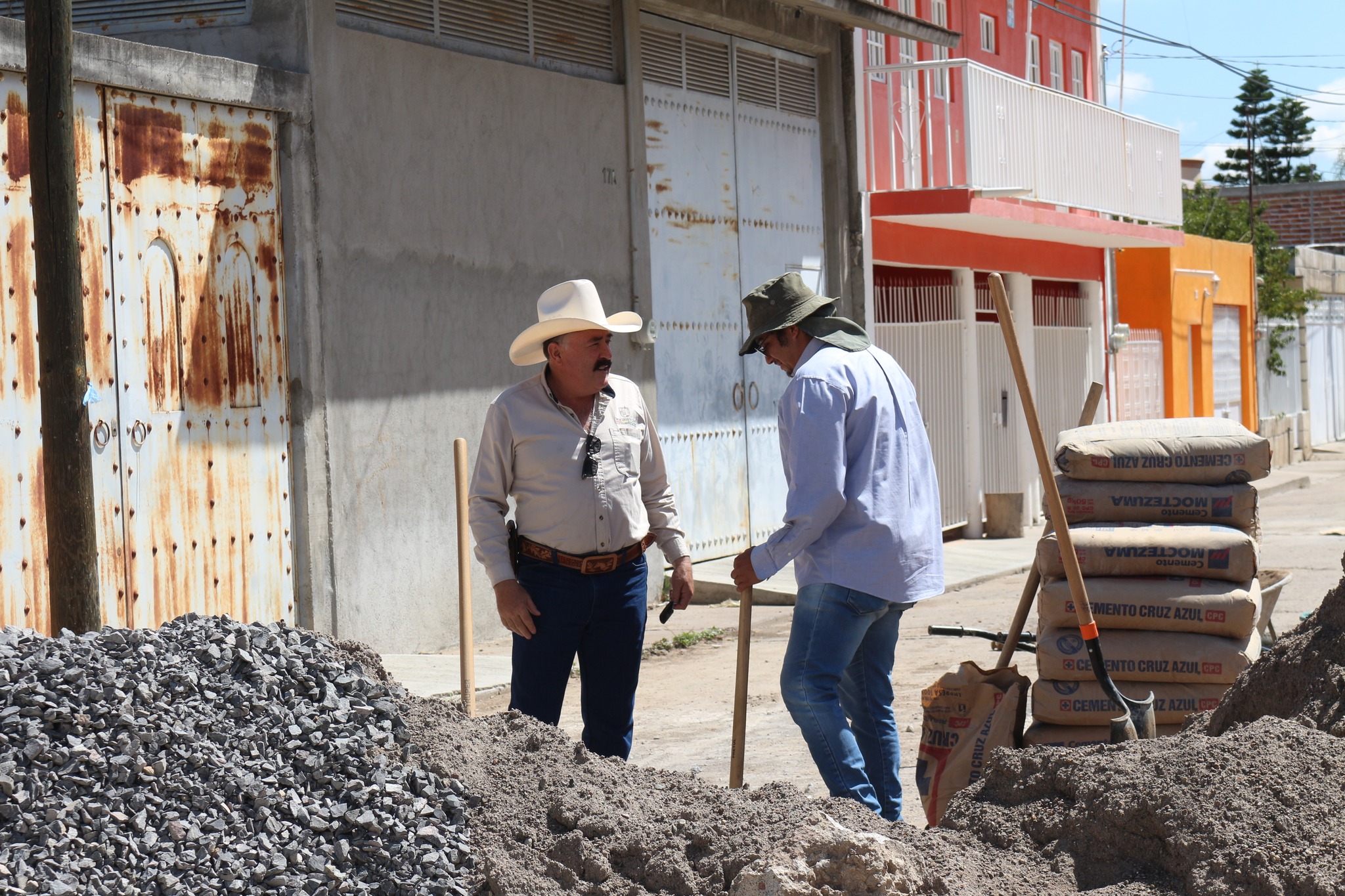 En Nochistlán seguimos trabajando para mejorar las vialidades