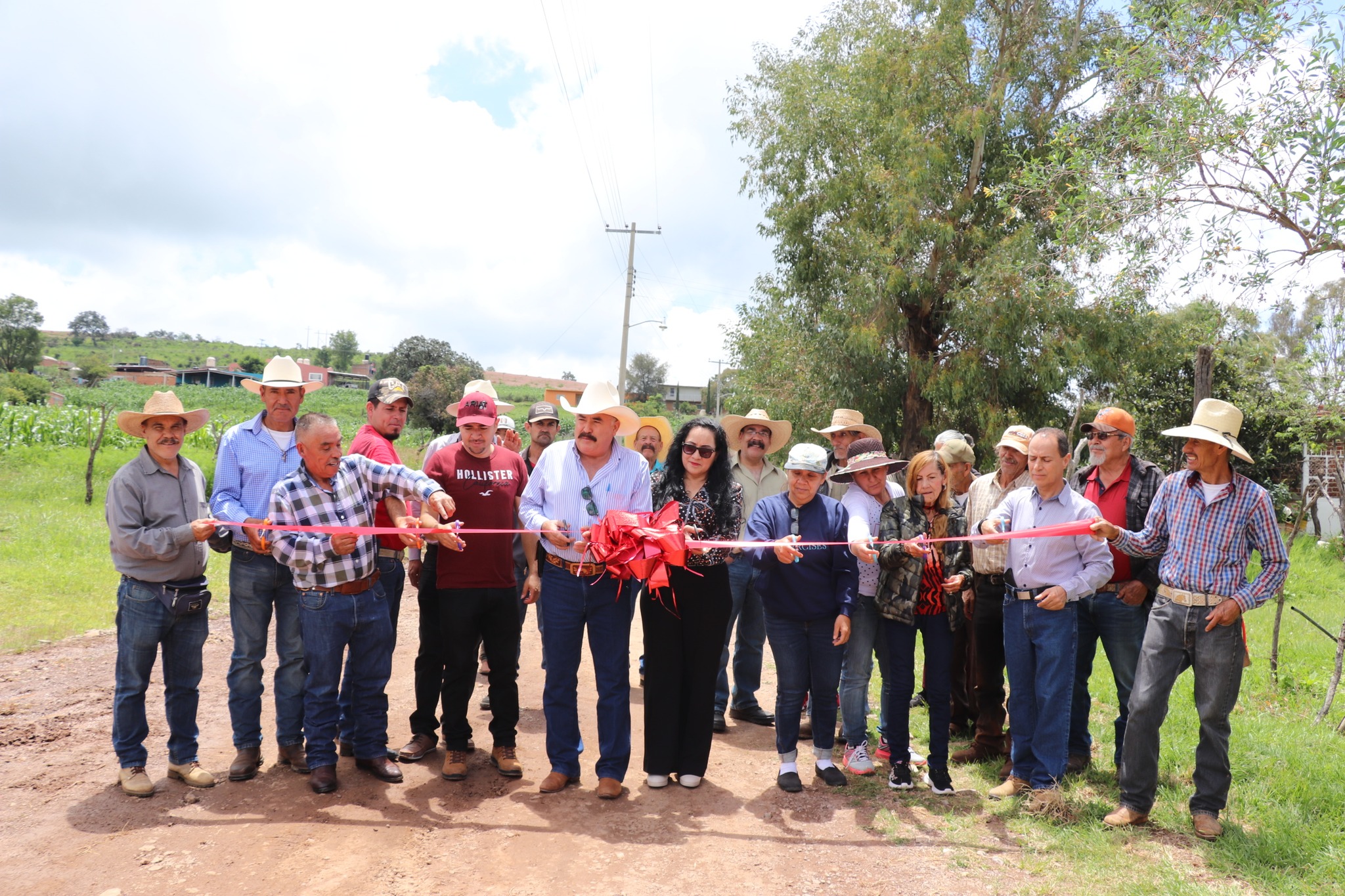 Entrega de la obra de alcantarillado de La Majada