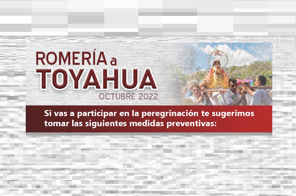 Recomendaciones para la Romería a Toyahua