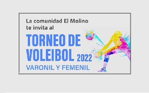 Torneo de Voleibol en El Molino