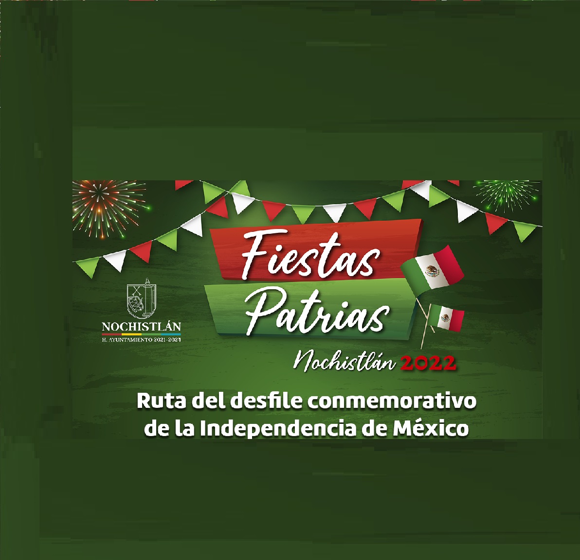 Conoce la ruta del desfile conmemorativo de la Independencia de México.