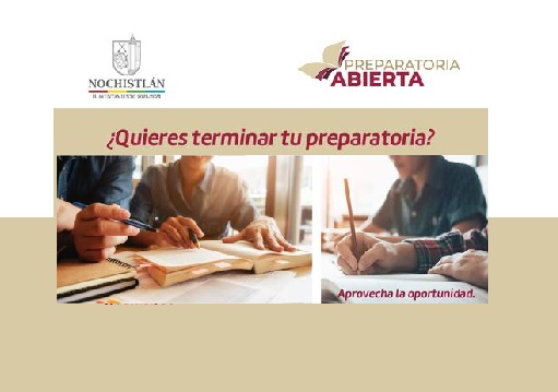 ¿Quieres terminar tu preparatoria?