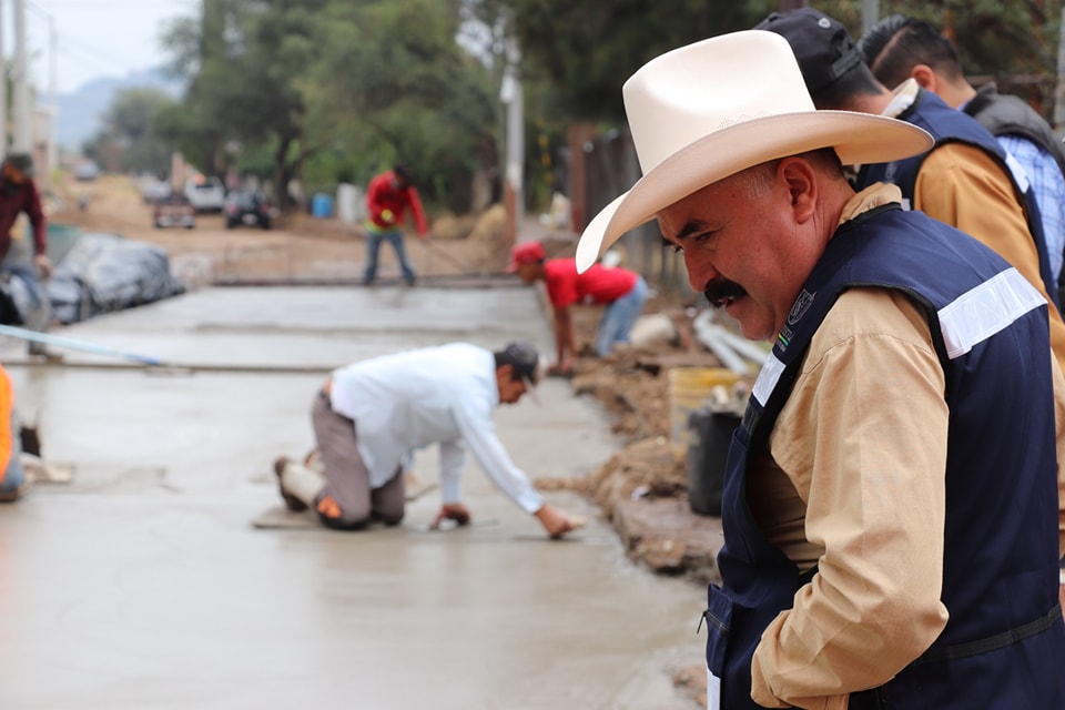 Trabajamos en el mejoramiento de la calle Madero