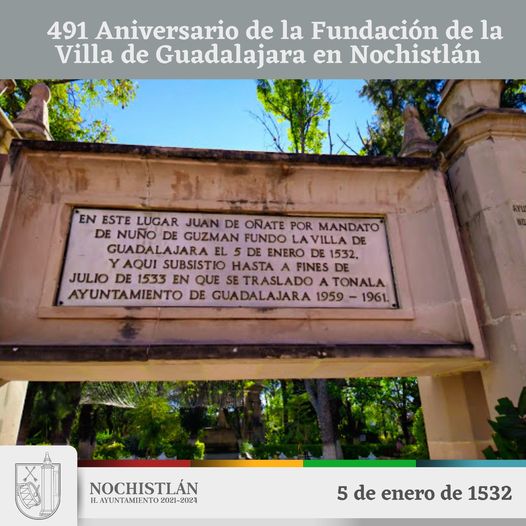 491 años de ser la Primera Guadalajara