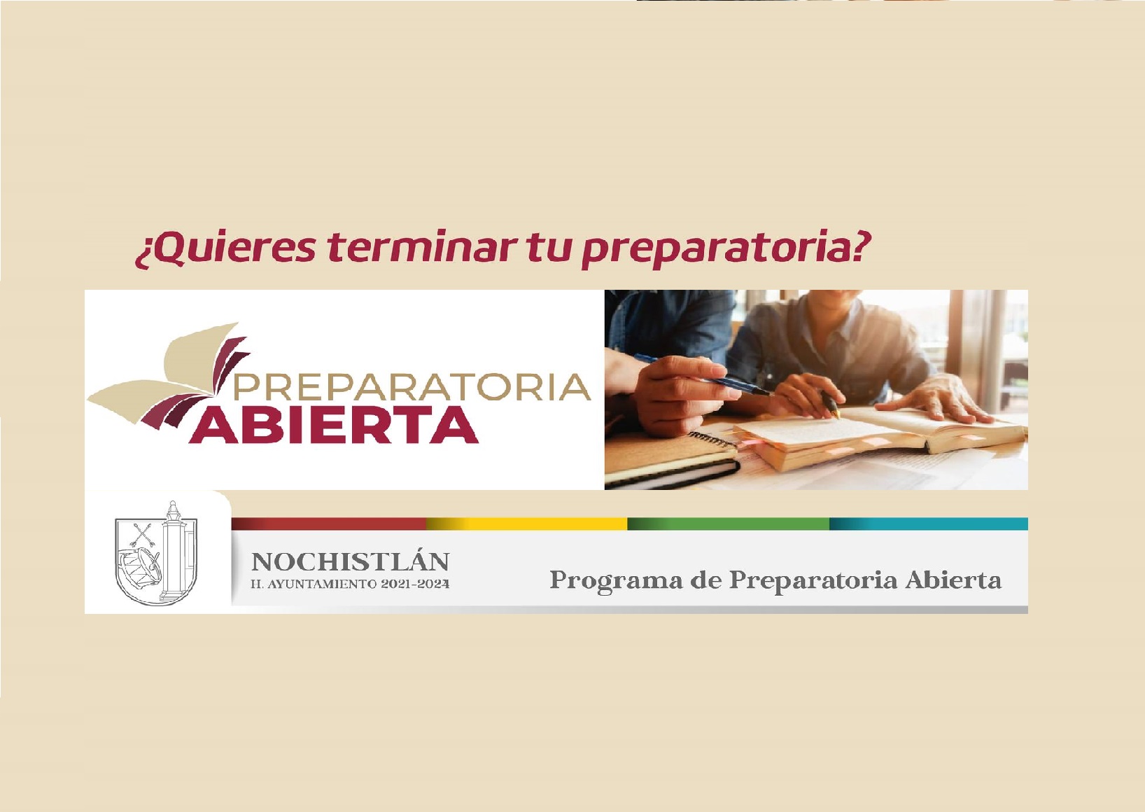 Termina tu preparatoria en modalidad abierta