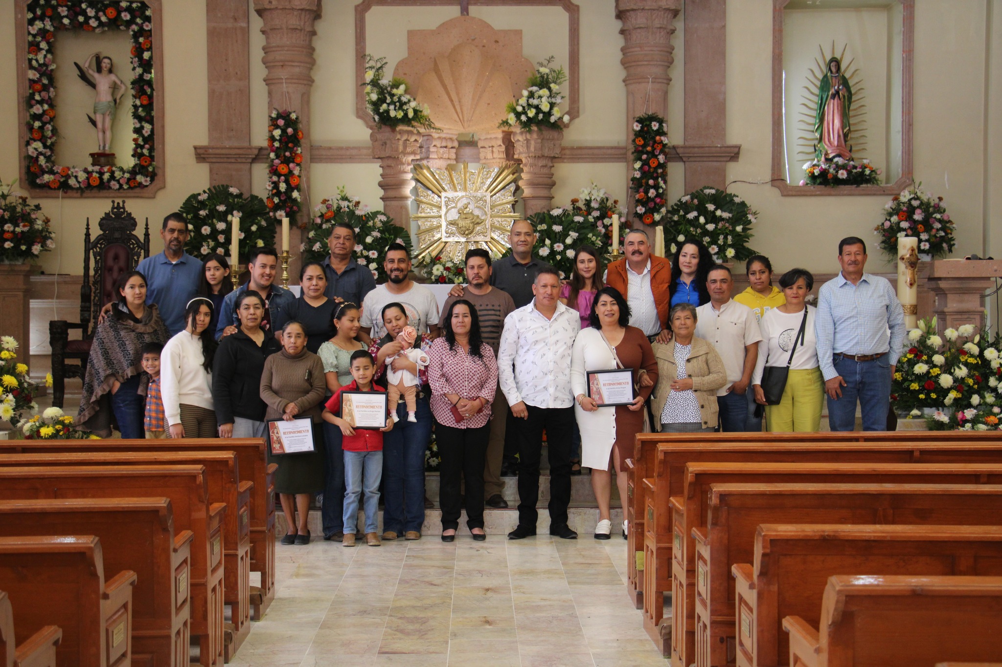 Reconocimiento para celebrantes de la fiesta de San Sebastián