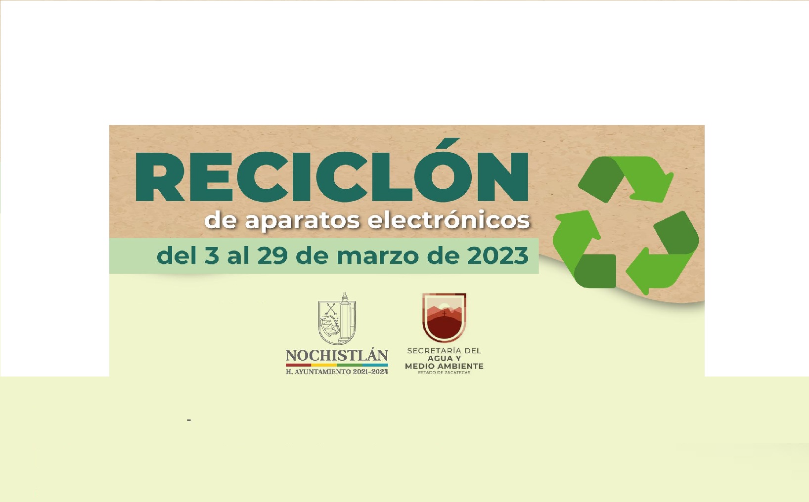 Programa RECICLÓN de electrónicos