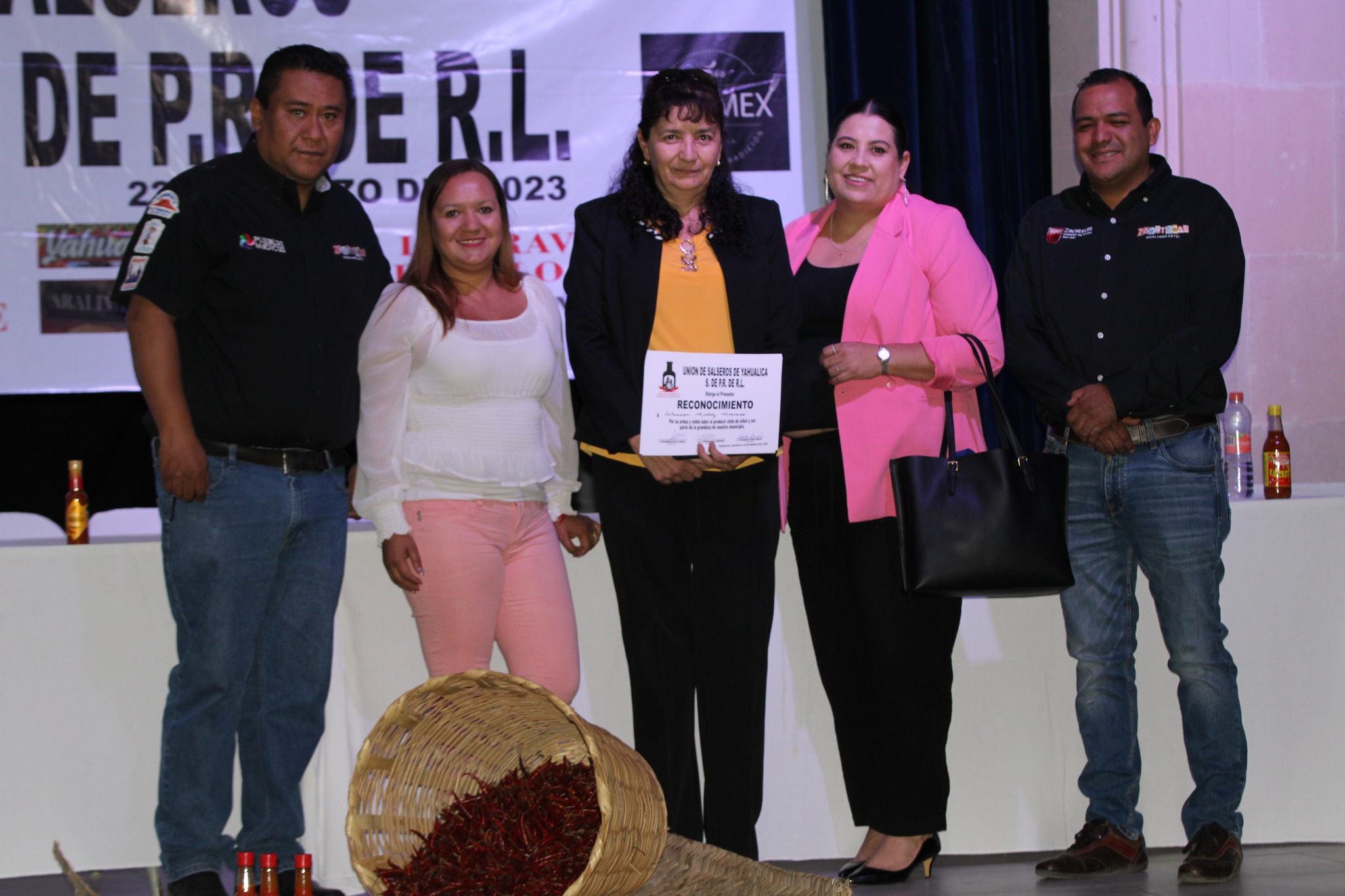 Presentes en la Unión de Salseros de Yahualica