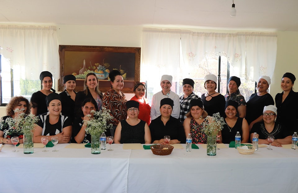 Clausura del curso de Cocina Internacional