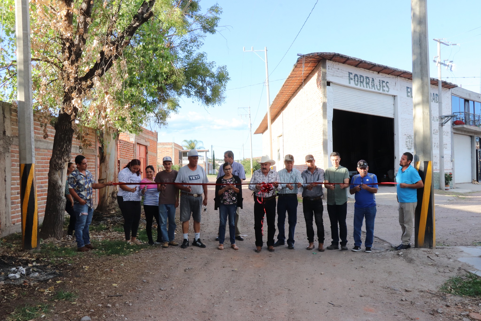 Inauguramos obra: Ampliación de red eléctrica.