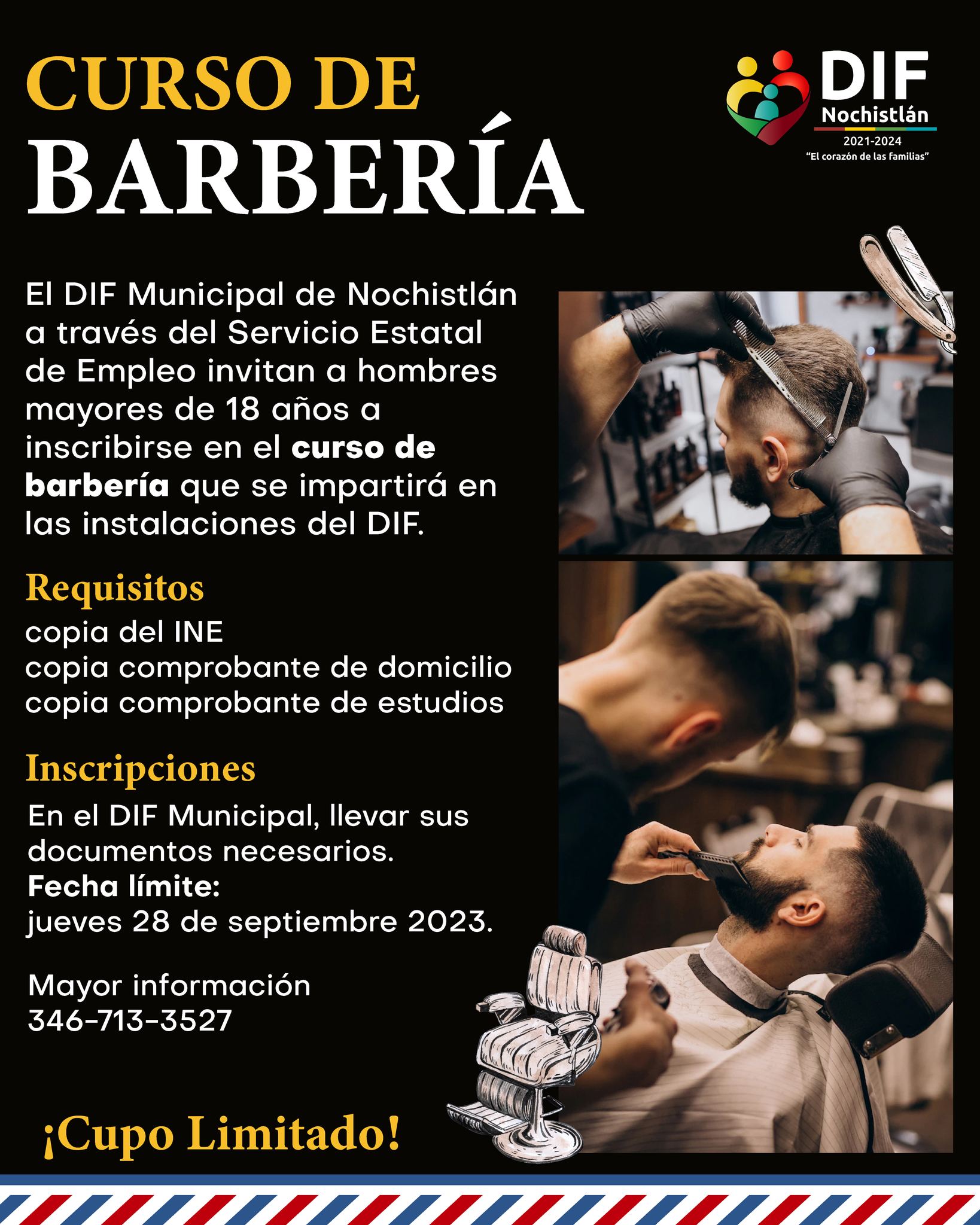 Curso de Barbería para Hombres