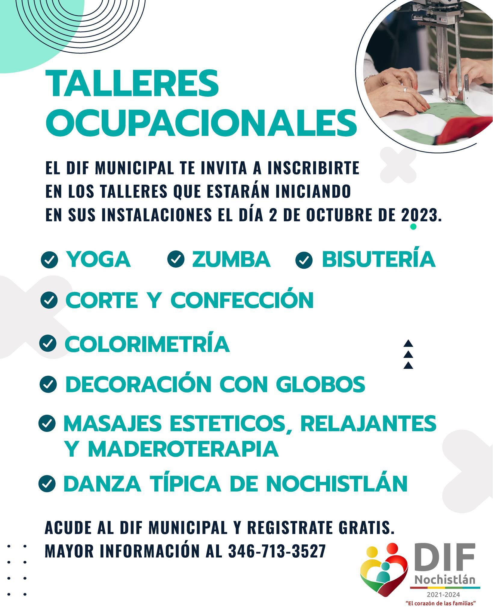 Talleres ocupacionales del DIF Municipal