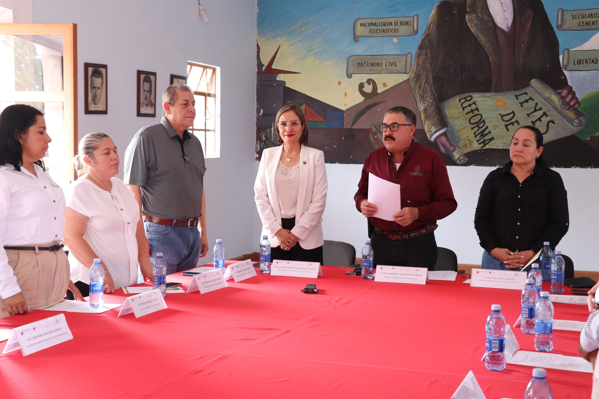 Instalamos el sistema para la igualdad entre hombres y mujeres en Nochistlán