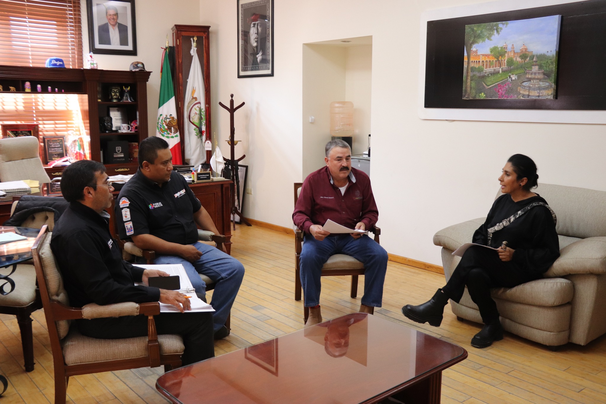 Reunión de planeación para asistir a la 5ta Edición del Tianguis de Pueblos Mágicos.