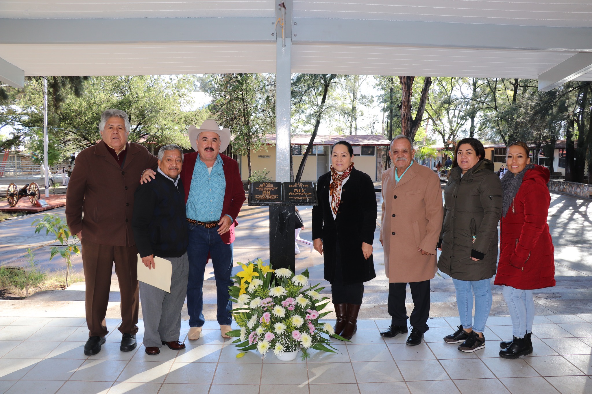 Celebración de los 50 años de la secundaria Diego Tenamaztli