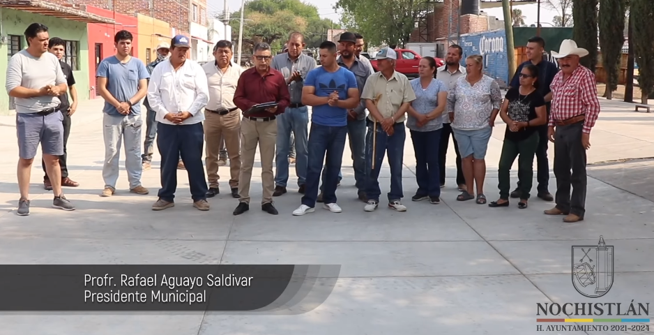 Inauguración de la calle Campo Deportivo