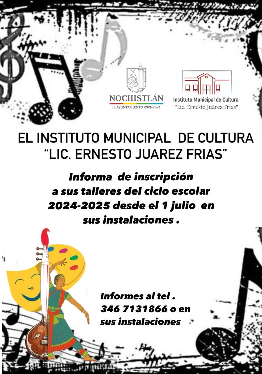 Inscríbete en los Talleres Culturales 2024_2025