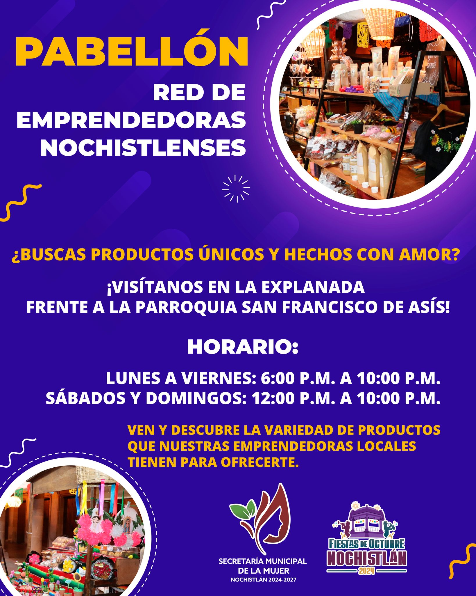 Ven al pabellón de la Red de Emprendedoras