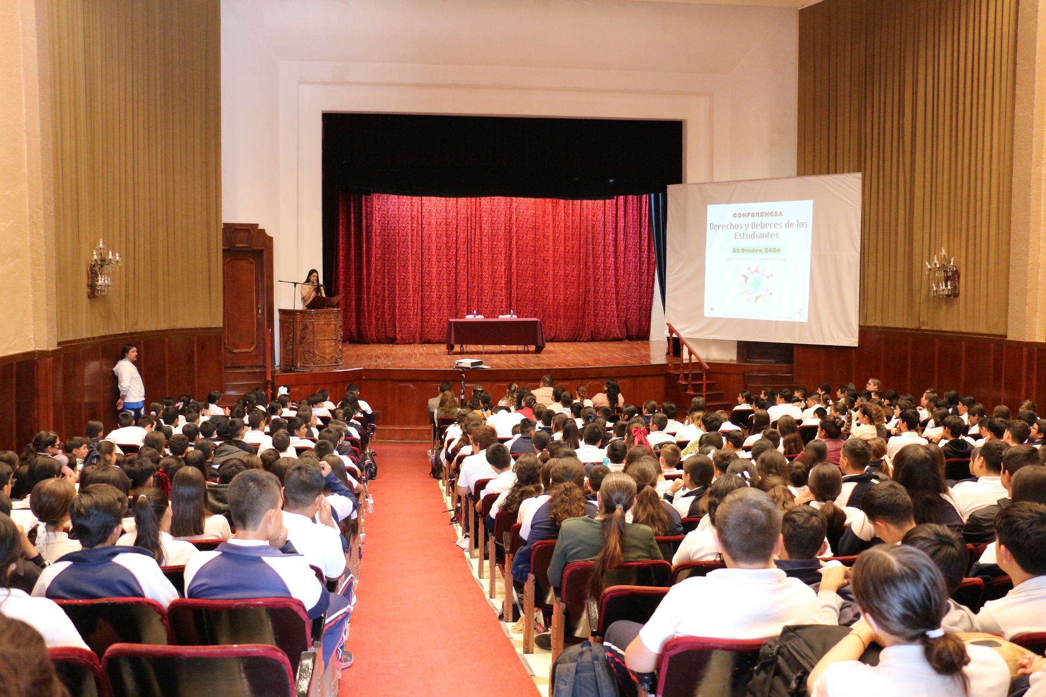 Conferencia “Derechos y deberes de los estudiantes”