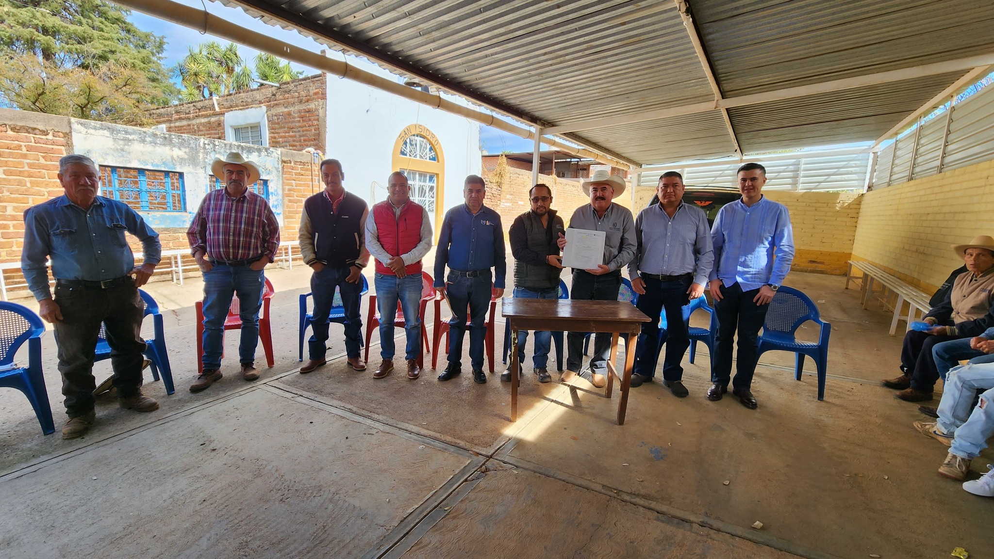 Entrega y recepción de pozo para abastecimiento de agua potable