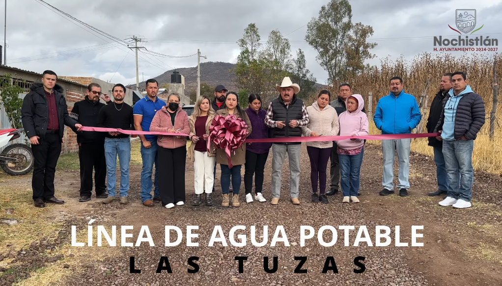 Inauguración de Obra en la Comunidad de Las Tuzas