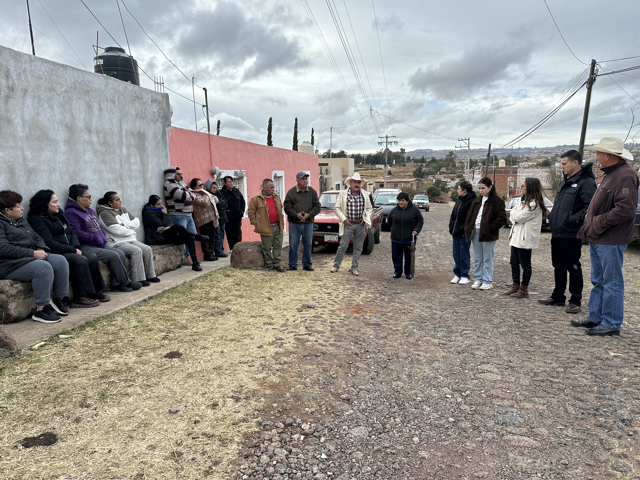 Audiencia pública en la comunidad de Tlachichila.