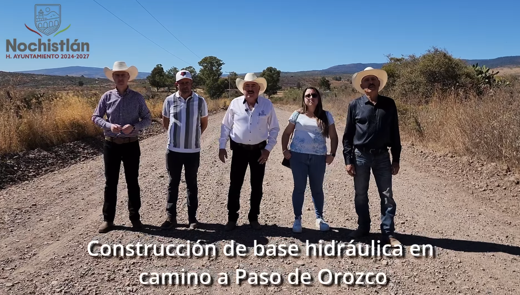 Construcción base hidráulica en Pazo de Orozco