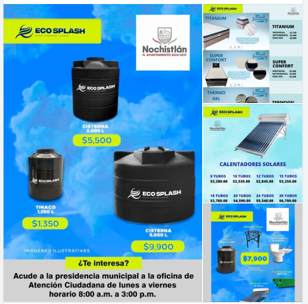 Apoyo en artículos para tu hogar