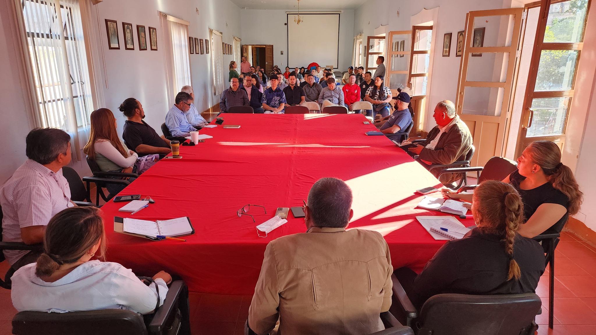 Reunión de trabajo de el H. Ayuntamiento
