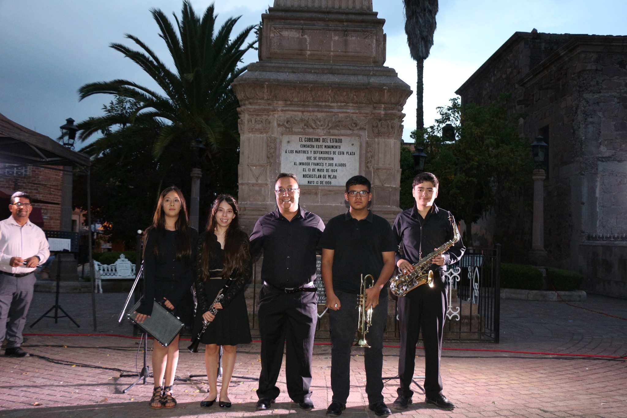 Vivimos una gran velada entre trompetas, Sax y Clarinetes