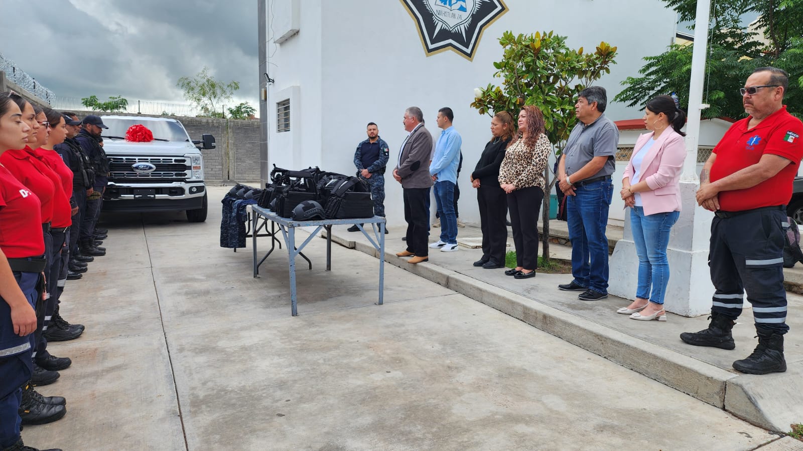 Entrega de equipo táctico a Seguridad Publica