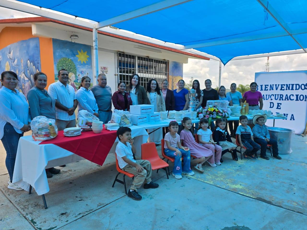 Entrega de cocina escolar al Jardín de Niños Nochistlán