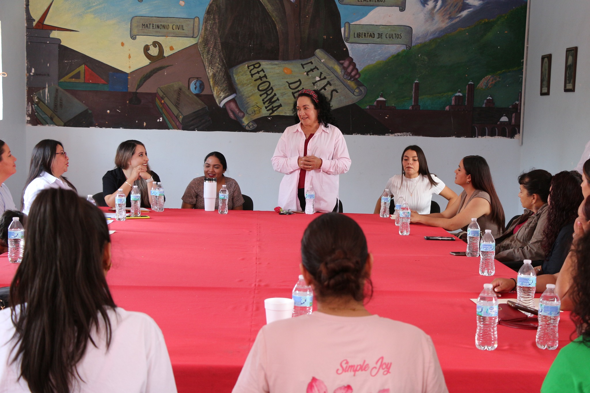 Toma de protesta del «Comité El Libre es Nuestro»