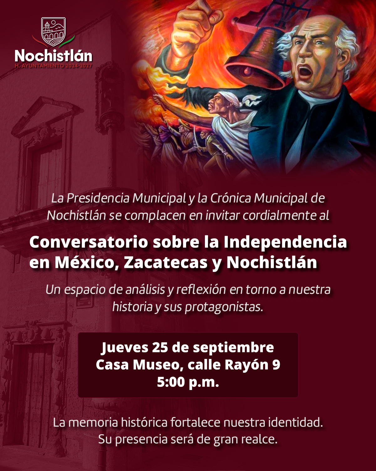 Conversemos de la independencia de México.