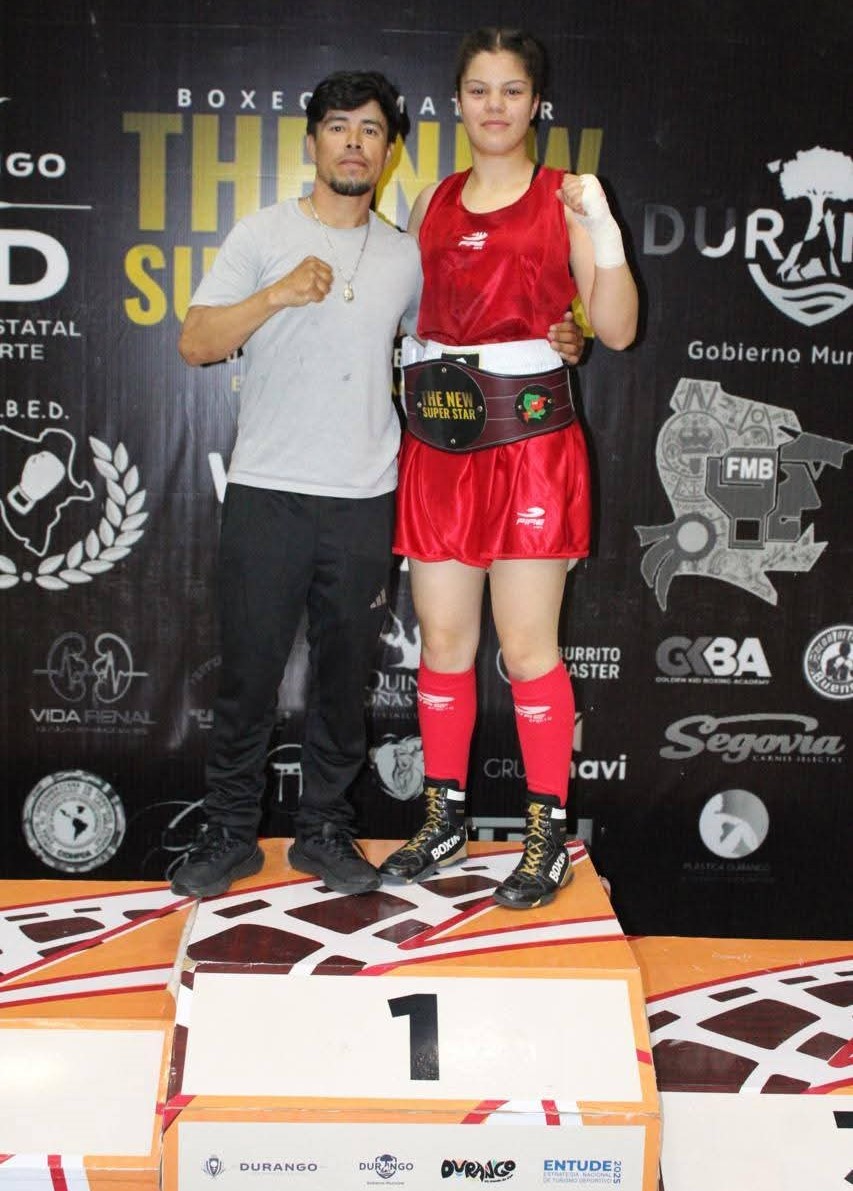 La pugilista Jocelin gana en Durango