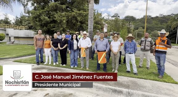 Arranque de trabajos en la Planta Tratadora de Nochistlán