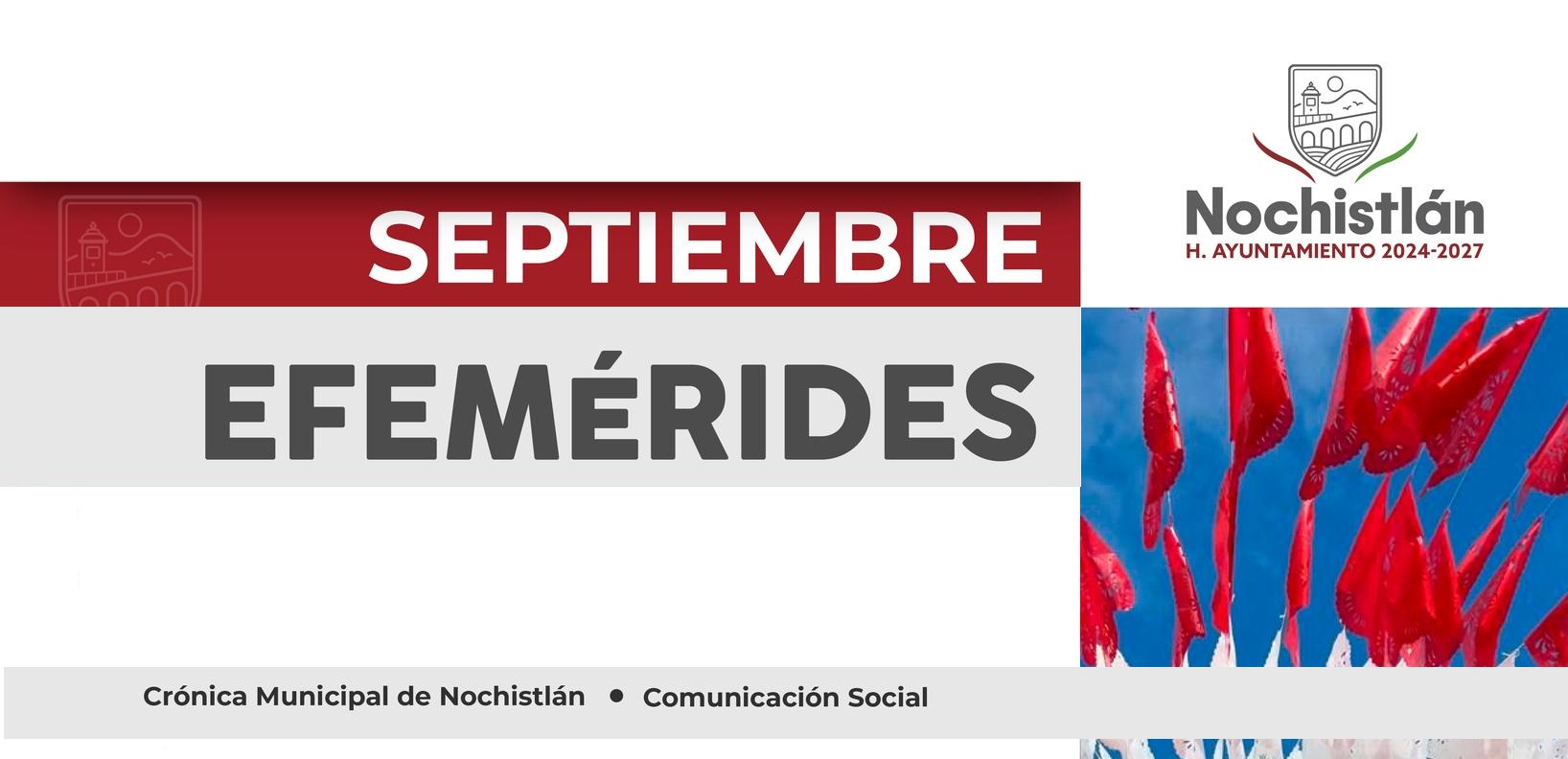 Efemérides de Septiembre