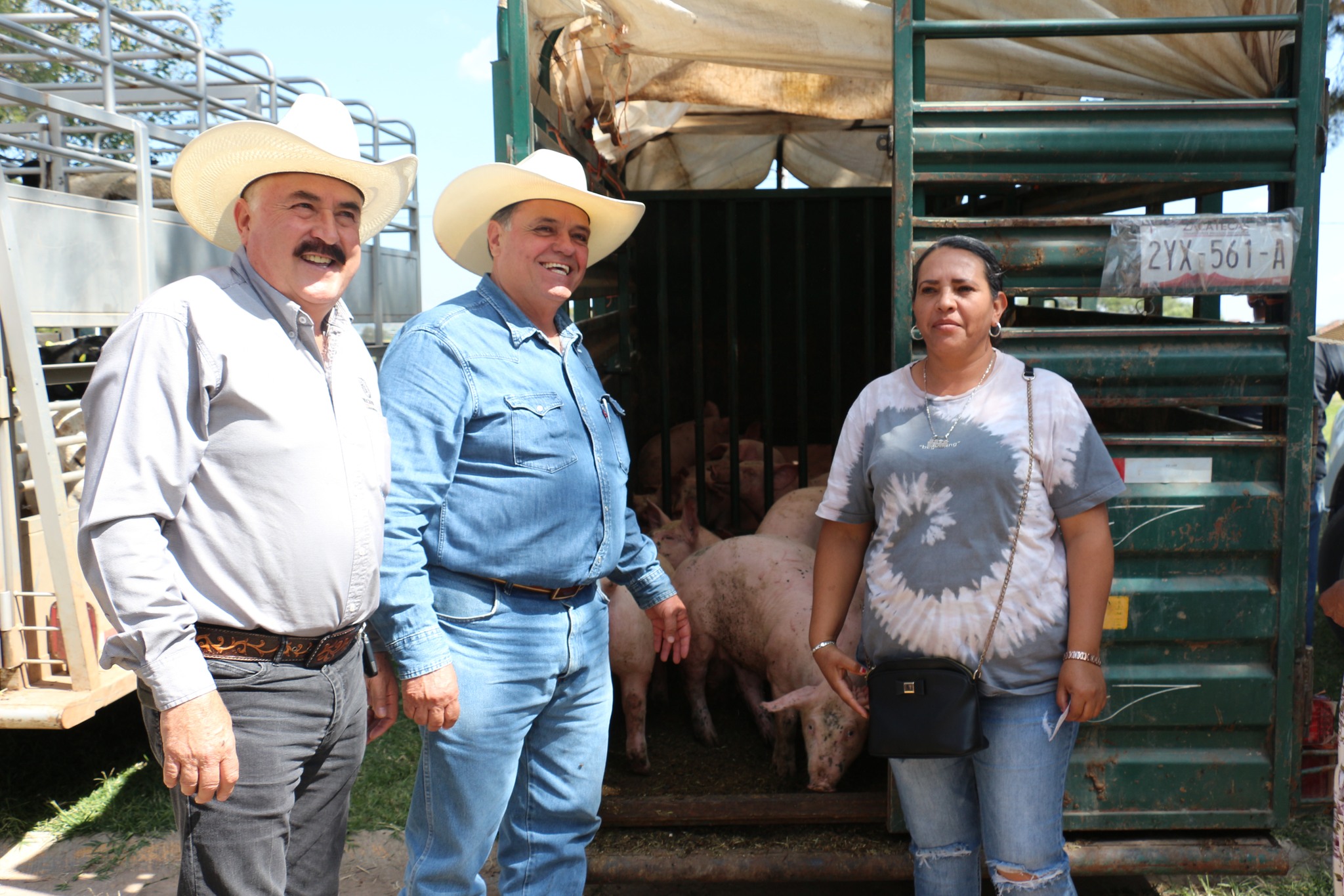 Apoyos al campo zacatecano en Nochistlán y Apulco