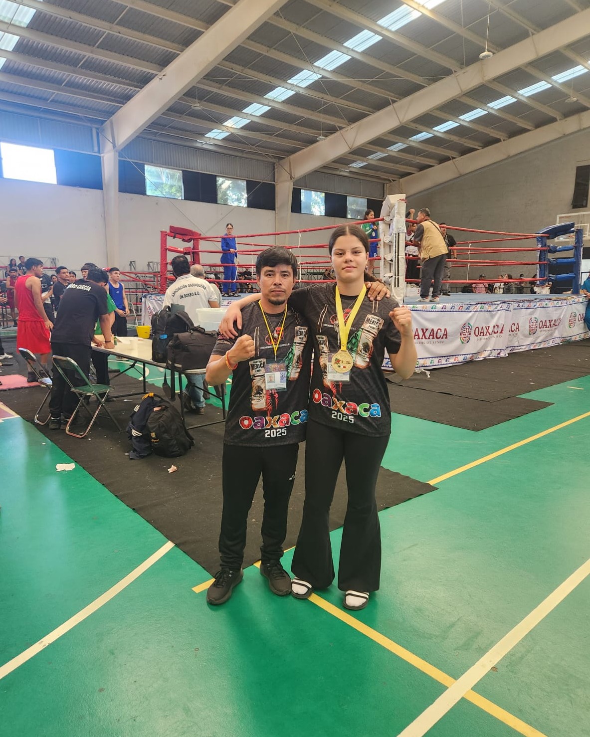 Jocelyn López, Campeona de Box.