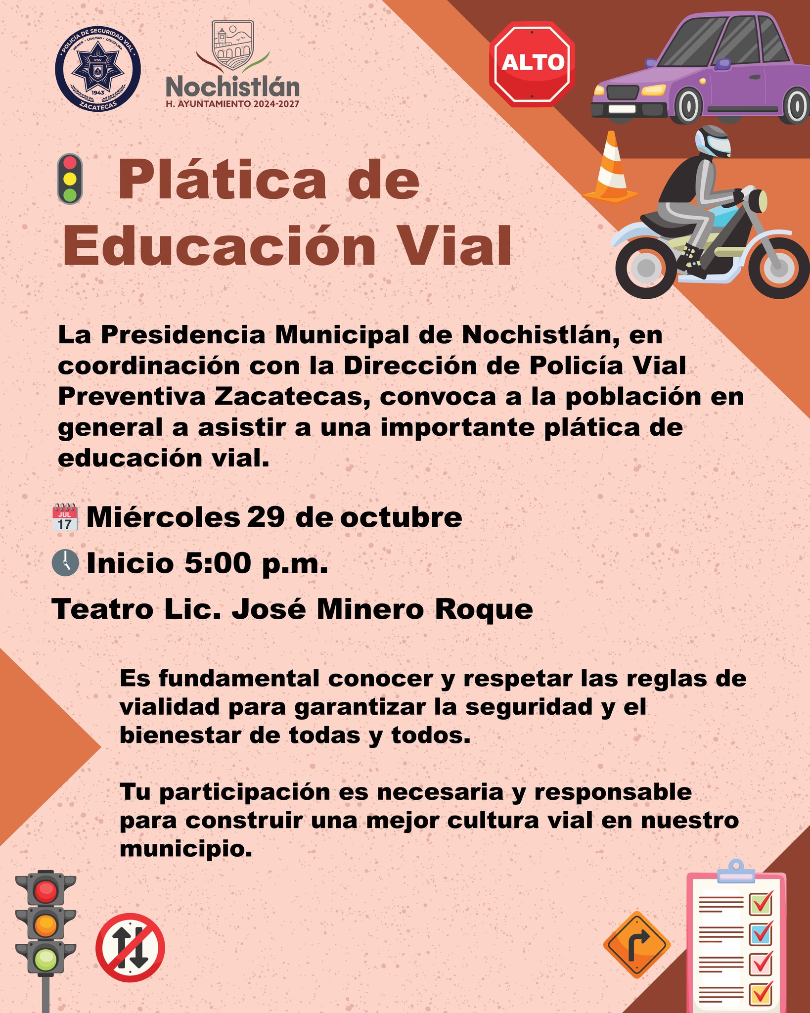 Platica de Educación Vial