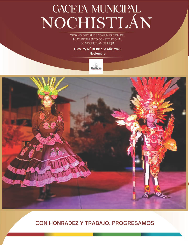 Gaceta Municipal, No. 15, Noviembre 2025