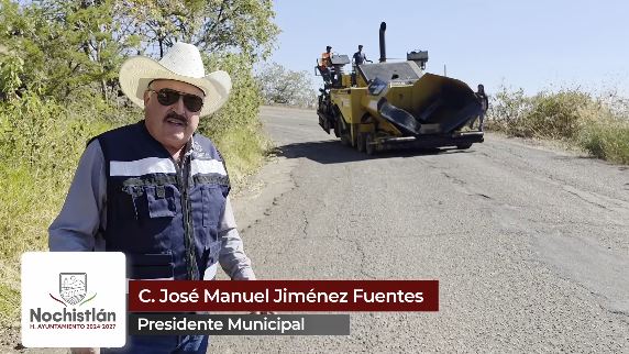 Mejoramos carretera en Las Amarillas