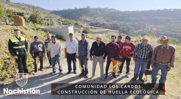 Construcción de huella ecológica en Los Cardos
