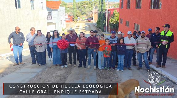 Inauguramos calle Enrique Estrada rehabilitada
